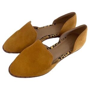 Crown Vintage Yellow Ladies Slip On Flat- Vaylyn size 7
